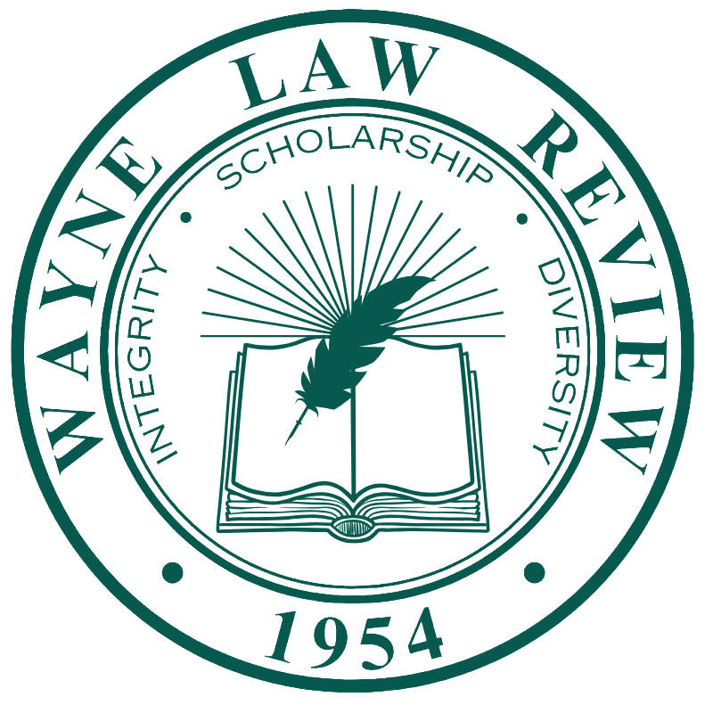 WAYNE LAW REVIEW